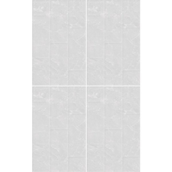 Marbella กระเบื้องเซรามิคปูผนัง 10x16 นิ้ว รุ่น ยอดพิมาน เทา (MB) Gloss (10P)