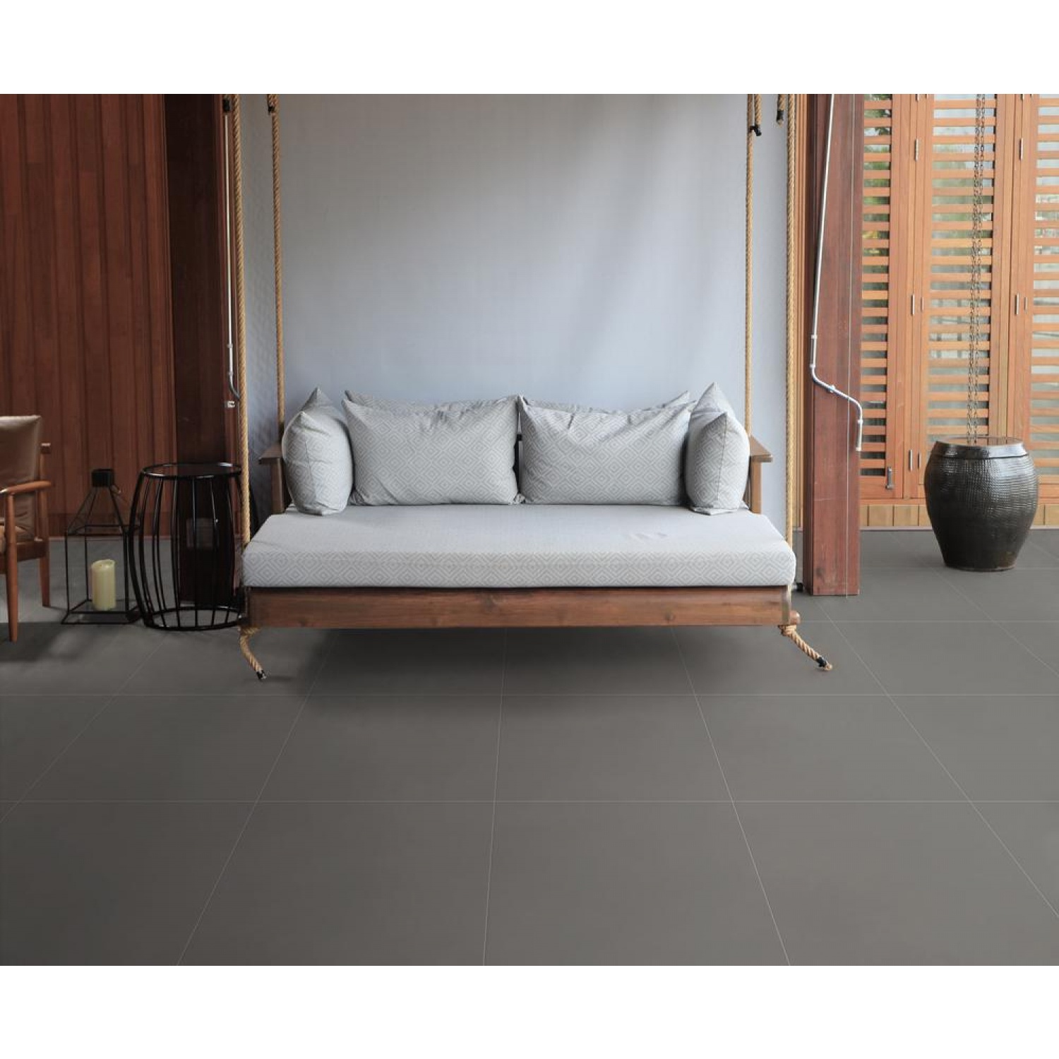 Marbella กระเบื้องเซรามิคปูพื้น 60x60 ซม. รุ่น โนลัน เทา หน้า Matt Random R/T (4P)