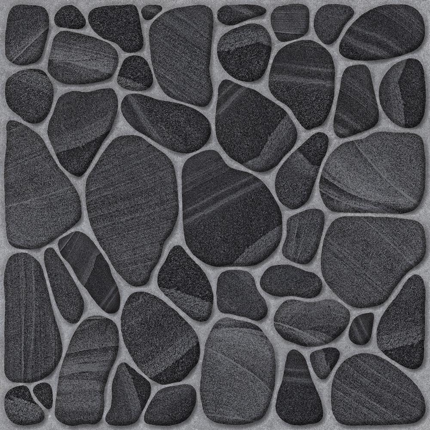 Marbella กระเบื้องเซรามิคปูพื้น 16x16 นิ้ว รุ่น มาครอส เทาเข้ม (MB)(A) Matt (6P)