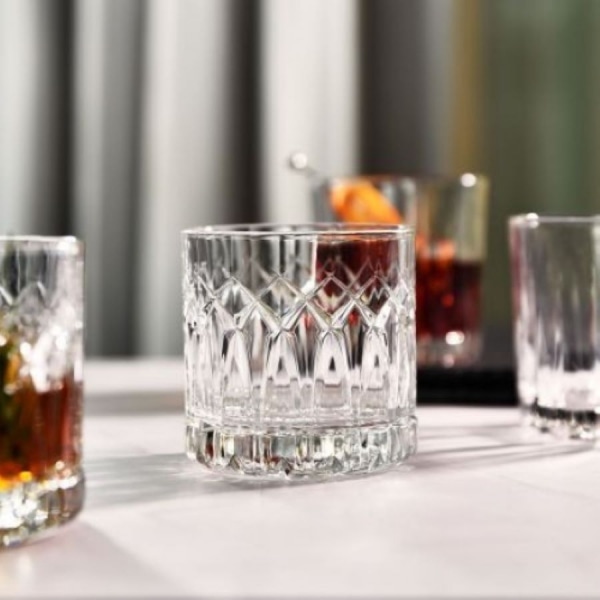 AILO แก้ววิสกี้ Cherith PST Double Rock 350 มล. 2ใบ/แพ็ค