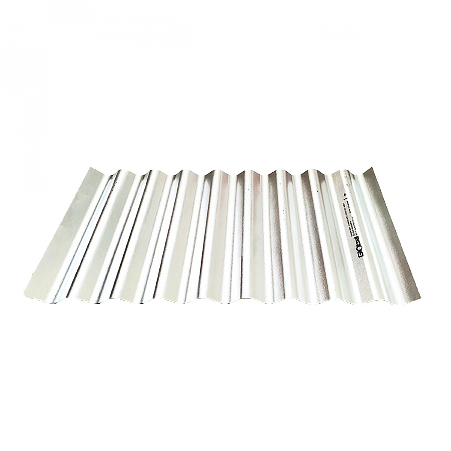 Globalblack อลูซิงค์ลอนลูกฟูก (ลอนใหญ่) 12ฟุต