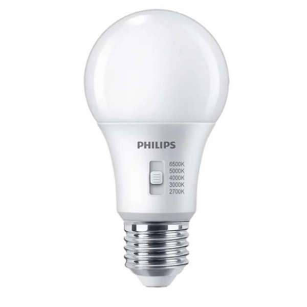 PHILIPS  หลอดบัฟ LED A60 8W DIM
