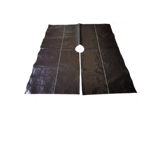 CP ผ้าพลาสติก คลุมวัชพืช ชนิดคลุมโคนต้น ขนาด 0.9x1M.(5/แพ็ค)