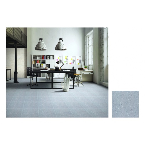 Marbella กระเบื้องเซรามิคปูพื้น 16x16 นิ้ว รุ่น เออริซ-เกรย์ HP4402 Gloss (12P)
