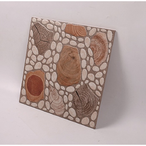 Marbella กระเบื้องเซรามิคปูพื้น 16x16 นิ้ว รุ่น ทิมเบอร์-บราวน์ HP4406 Satin (12P)