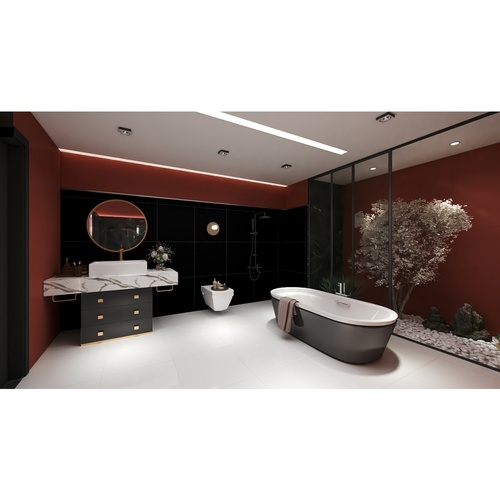 Marbella กระเบื้องพอร์ซเลน 60x60 ซม. King white PHK-CK6Y000PA (JZ0600) Glossy (4P)