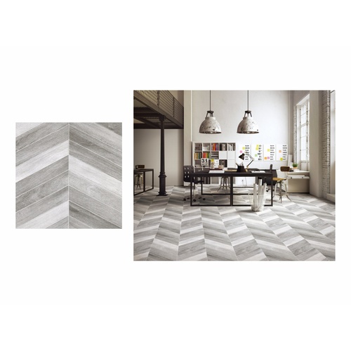 Marbella กระเบื้องเซรามิคปูพื้น 60x60 ซม. ร๊อกเก้-เกรย์ A-6603 Matt (4P)
