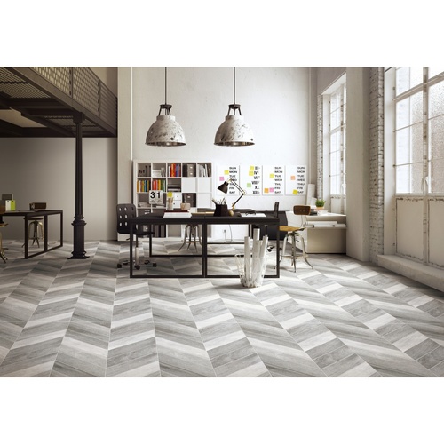 Marbella กระเบื้องเซรามิคปูพื้น 60x60 ซม. ร๊อกเก้-เกรย์ A-6603 Matt (4P)