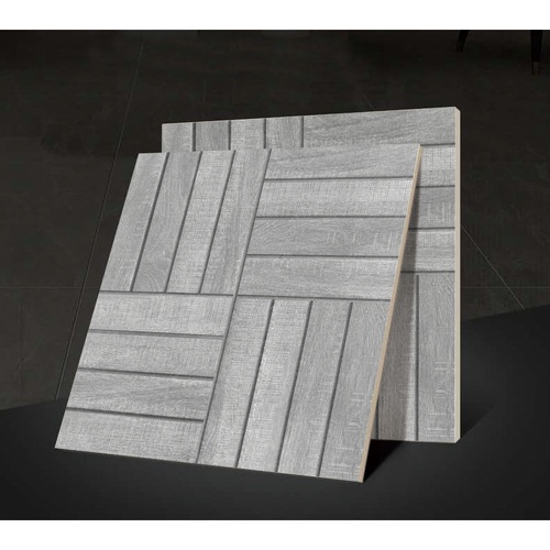 Marbella กระเบื้องเซรามิคปูพื้น 60x60 ซม. คลิก-เกรย์ A-6605 Matt (4P)