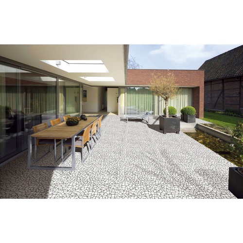 Marbella กระเบื้องเซรามิคปูพื้น 60x60 ซม. คริสตัล-ไวท์ A-6607 Matt (4P)