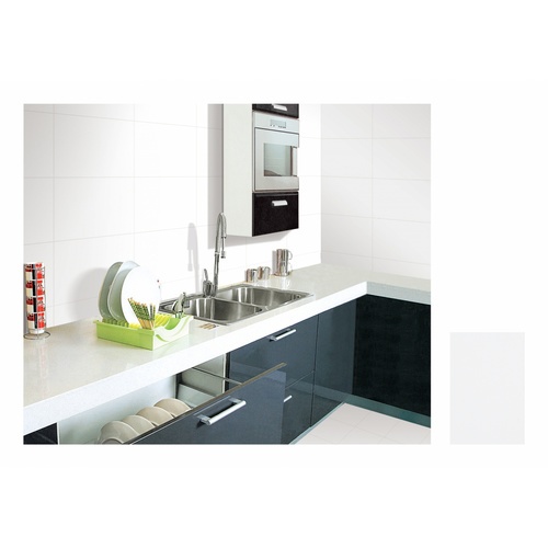 MARBELLA 10x16 กระเบื้องบุผนัง รุ่น วินดี้-ไวท์ ZX9022 (15P) A. (Gloss)