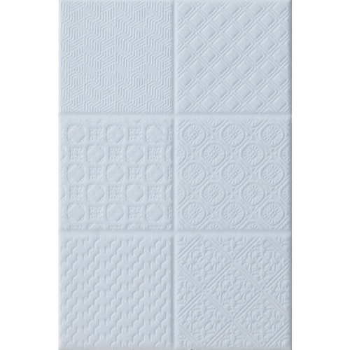 Marbella กระเบื้องเซรามิคปูผนัง 8x12 นิ้ว เจลลี่บลู ZX2021 Gloss (25P)