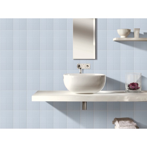 Marbella กระเบื้องเซรามิคปูผนัง 20X30 ซม. เจลลี่บลู ZX2021 Gloss (25P)