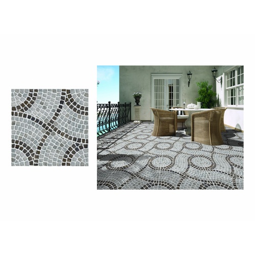 Marbella กระเบื้องเซรามิคปูพื้น 60x60 ซม. โคบร่า – เกรย์ HJ2128 Matt (4P)