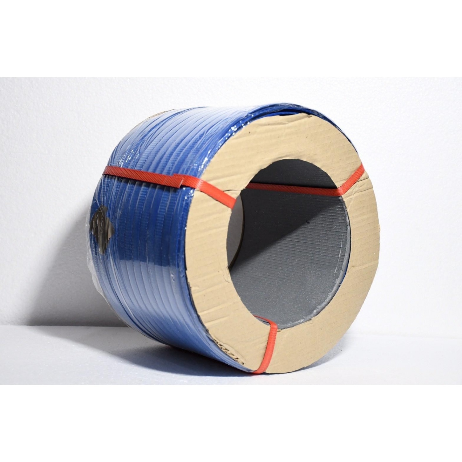 N STRETCH FILM สายรัดพลาสติก PP ขนาด 15MM.x7KG สีน้ำเงิน