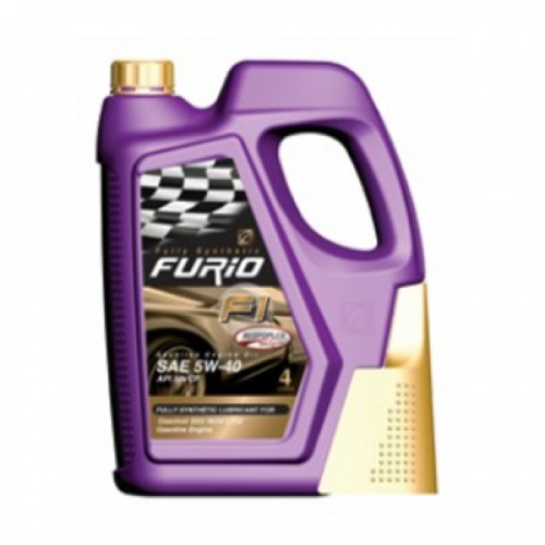 Bangchak น้ำมันเครื่องยนต์เบนซินสังเคราะห์ 100% FURIO F1 5W30 4L