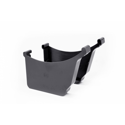 ชุดฝาปิดปลายรางพีวีซี รุ่น OK MAX (แพ็คคู่) สีเทา