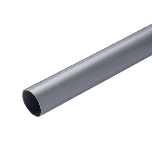 ท่อระบายน้ำฝนกลมพีวีซี รุ่น OK MAX 80มม.x4 ม. สีเทา