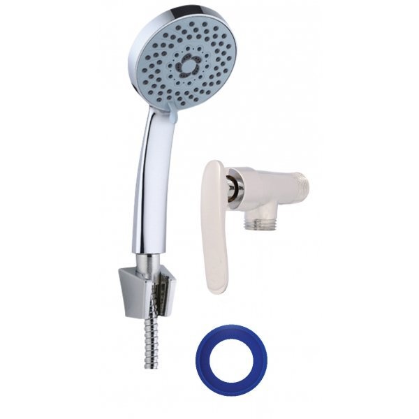 ICON ชุดฝักบัวชุปโครเมี่ยมพร้อมวาล์ว  รุ่น IC455 สีโครเมี่ยม