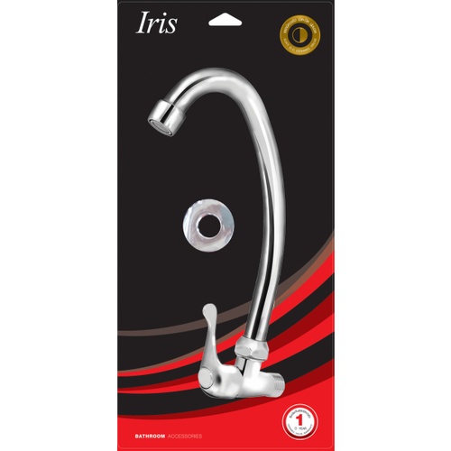 Iris ก๊อกอ่างล้างจาน แบบติดผนัง ตัว C รุ่น GH11_IRIS