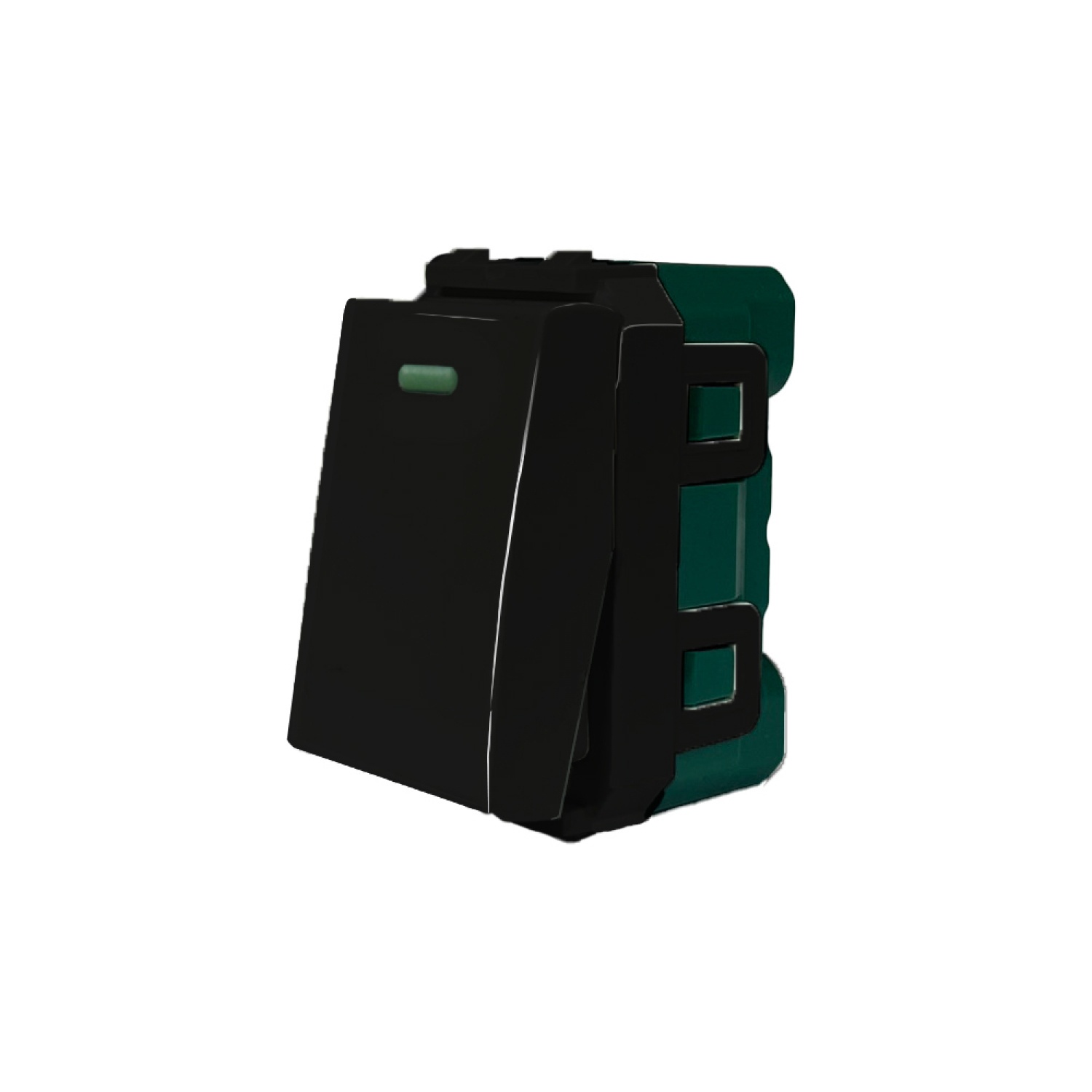 G-Power สวิตซ์ทางเดียว พรายน้ำ 16A 1 ช่อง สีดำ 