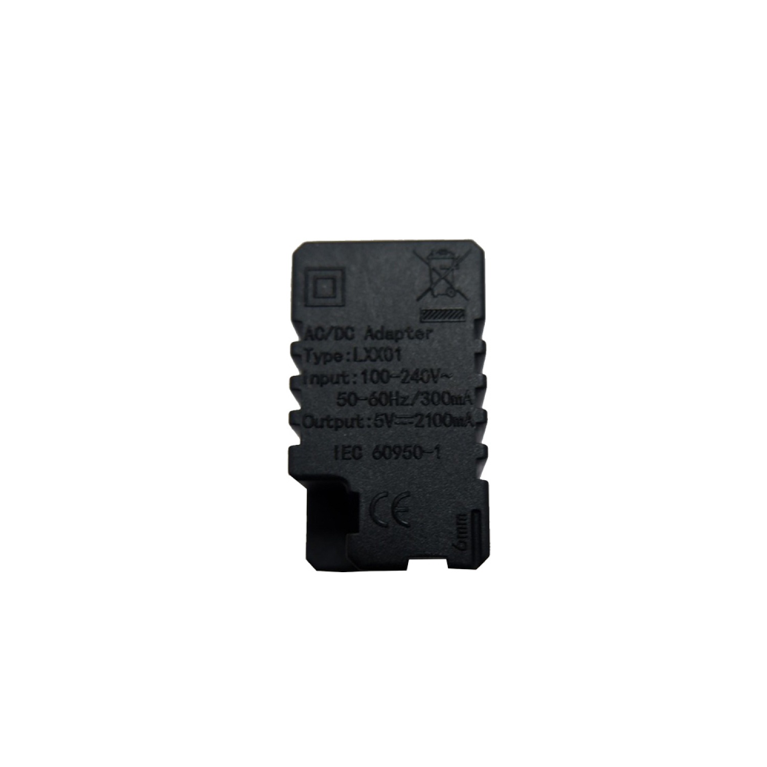 G-Power เต้ารับคู่ USB Type A 2.1A 5 โวลต์ DC 1 ช่อง สีดำ 