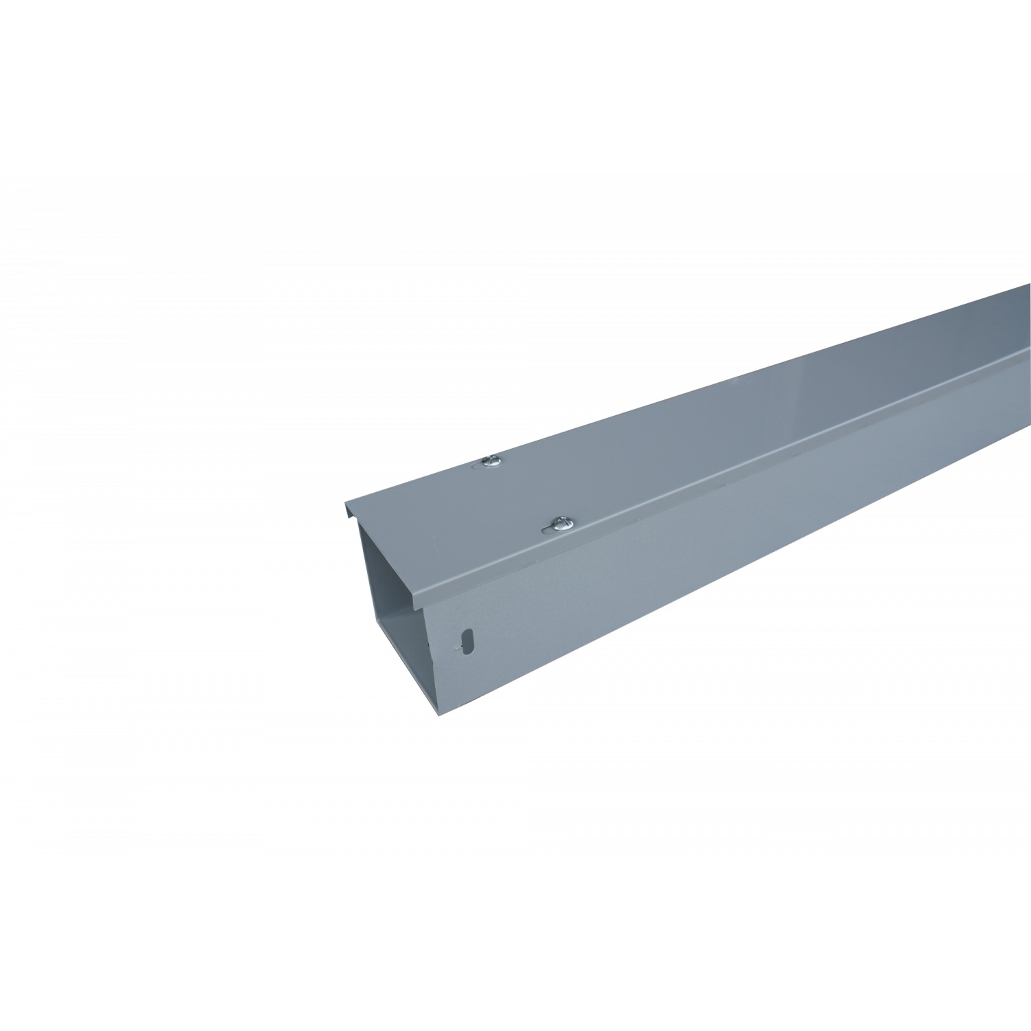 ATMOS รางไวร์เวย์เหล็ก 4นิ้วx6นิ้วx2.4m. สีเทา