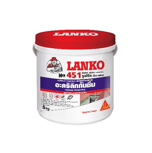 LANKO น้ำยาทากันรั่วซึม LK-451 5 กก. สีีเทา