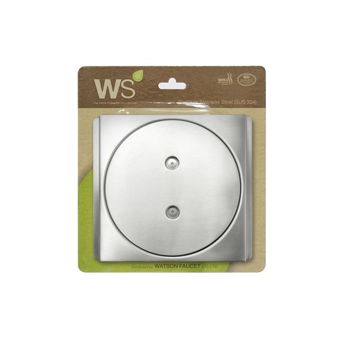 ฝาปิดบ่อเกรอะสแตนเลสแบบฝาเรียบขนาด 5.5 นิ้ว รุ่น CWT-004