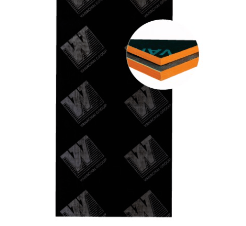 VANACHAI ไม้อัด เคลือบฟิล์มดำ (ไส้เต็ม) VS (A) #15 120x240ซม.