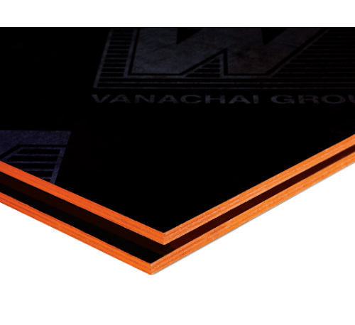 VANACHAI ไม้อัด เคลือบฟิล์มดำ (ไส้เต็ม) VS (A) #15 120x240ซม.