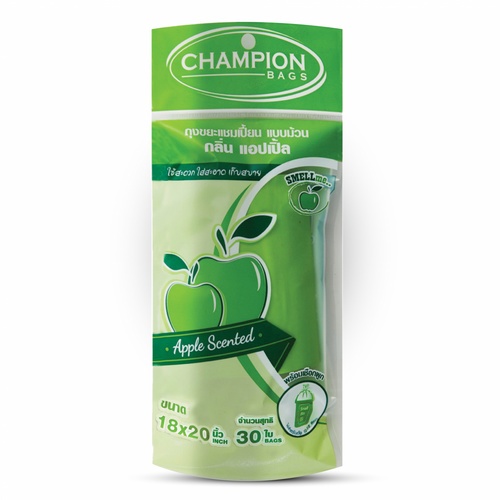 Champion ถุงขยะแบบม้วน ขนาด 18