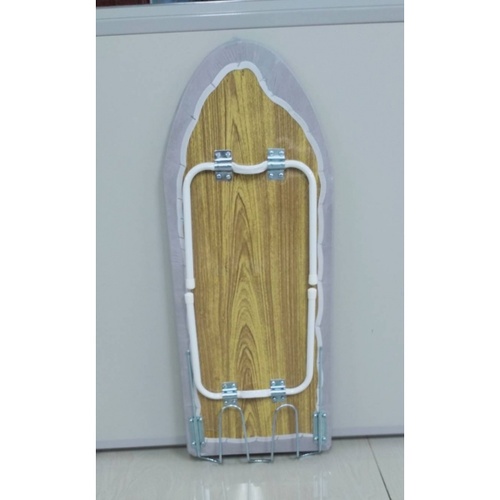 SAKU โต๊ะรีดผ้าแบบนั่งรีด โครงไม้อัด ขนาด 30x78x20 ซม.สีเทา