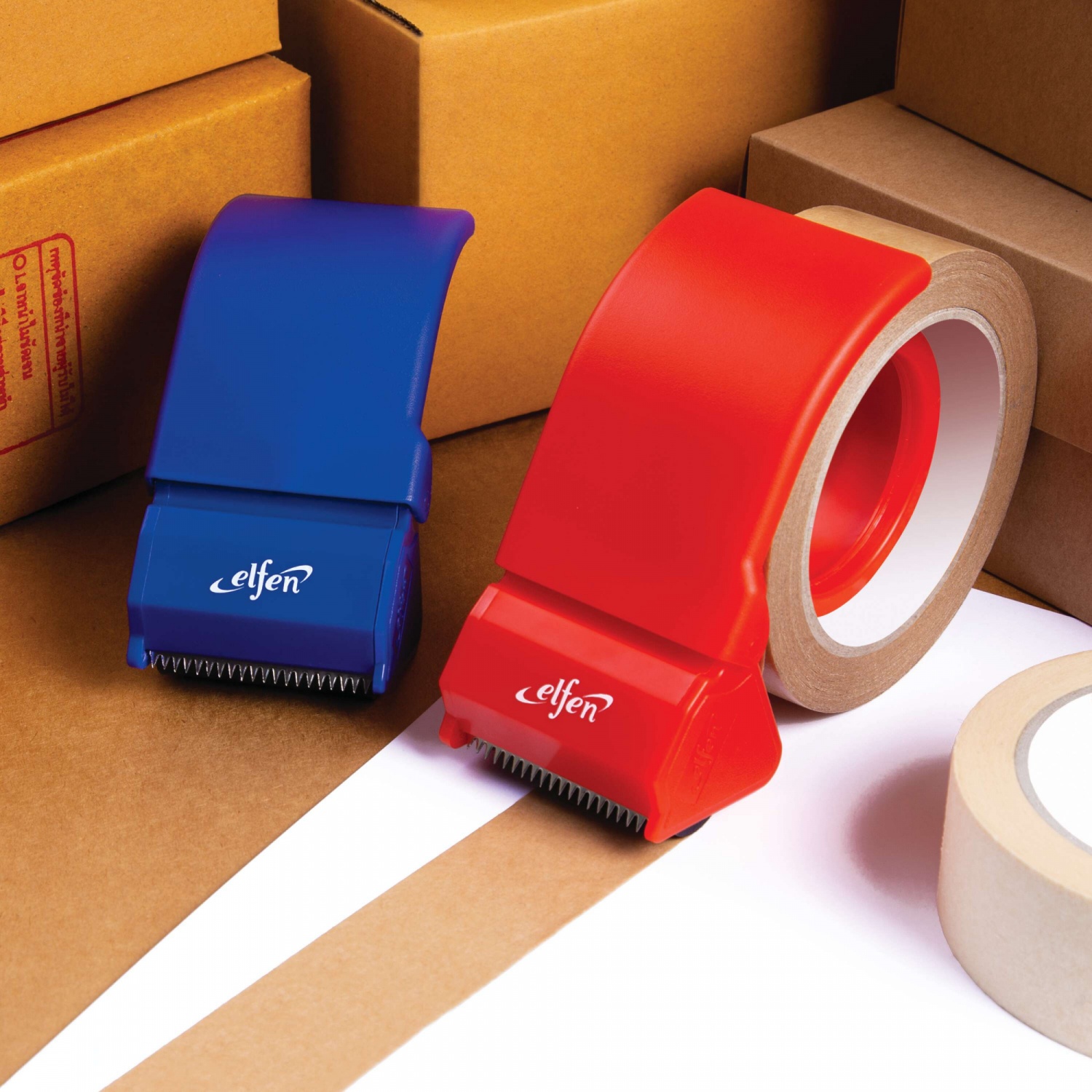 Elfen ที่ตัดเทป OPP ปิดกล่อง รุ่น PD-01 (คละสี)