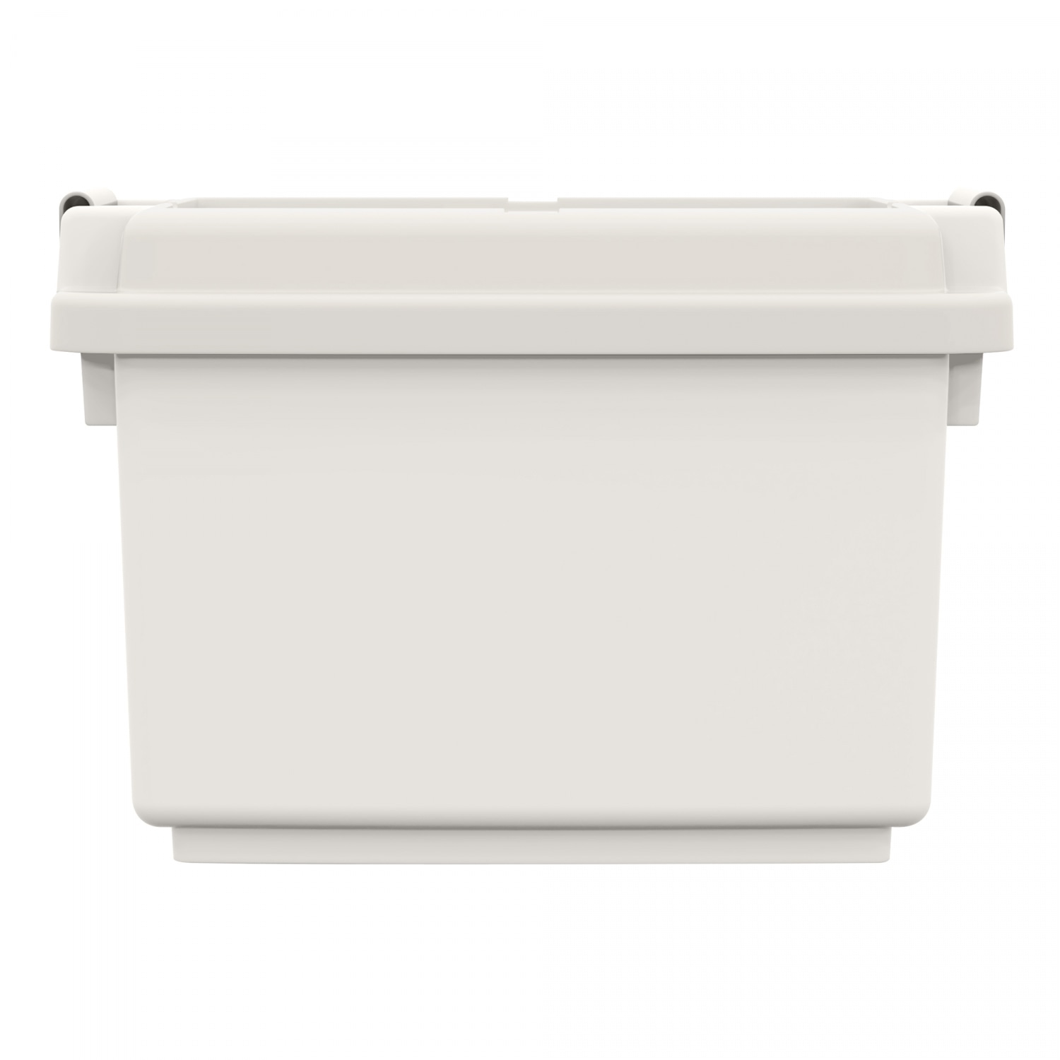 JCJ กล่องเก็บของ 100L มีล้อ S55 Plus ขนาด 45.9x46.8x45.7cm. รุ่น 5519 สีเบจ