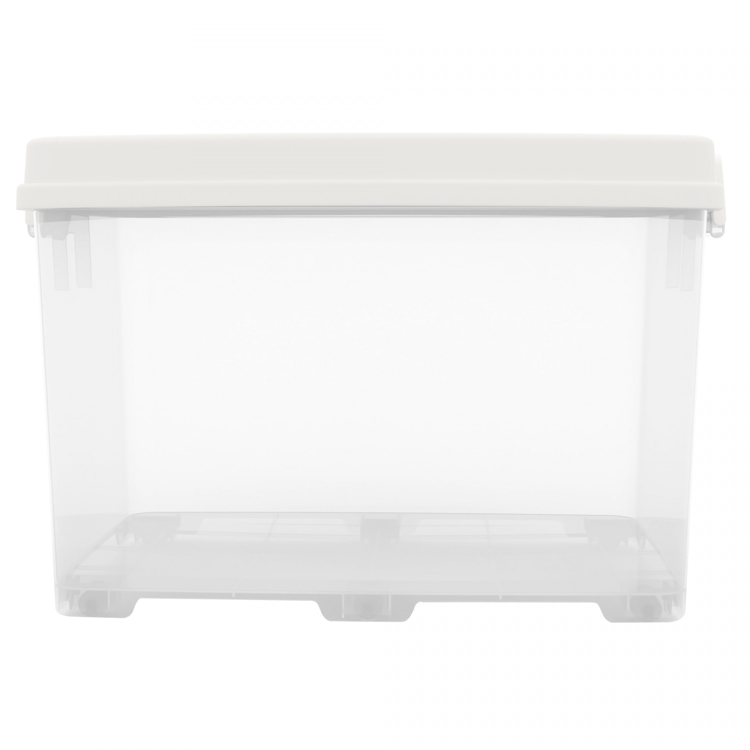 JCJ กล่องเก็บของ 100L S51 Plus ขนาด 47.4x72.9x46.9cm. รุ่น 5119-2  สีขาวใส