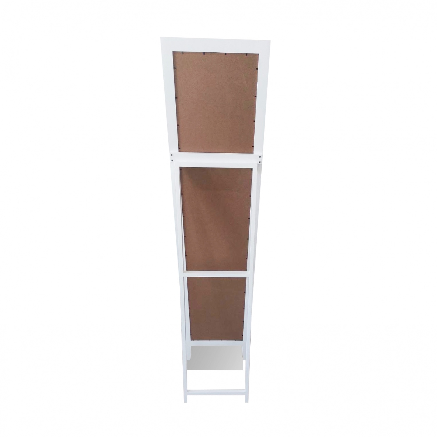 Nice กระจกมีกรอบไม้ตั้งพื้น ขนาด 38x160 ซม. สีขาว