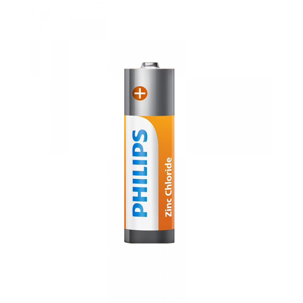 PHILIPS ถ่านไฟฉาย Zinc Chloride AAA (R03G4B/97) 4 ก้อน 1.5V สีส้ม