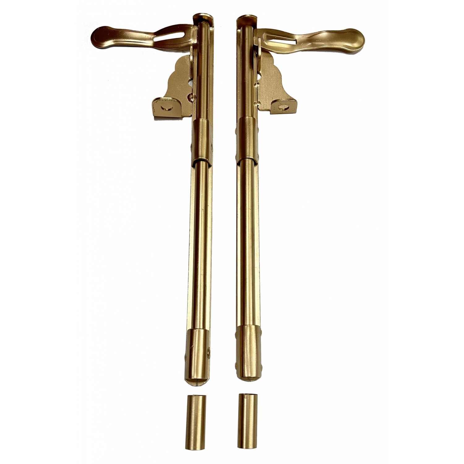 CH.SC กลอนขวางประตูเหล็ก ชุบรุ้ง ขนาด 17 นิ้ว (ล็อคซ้าย)