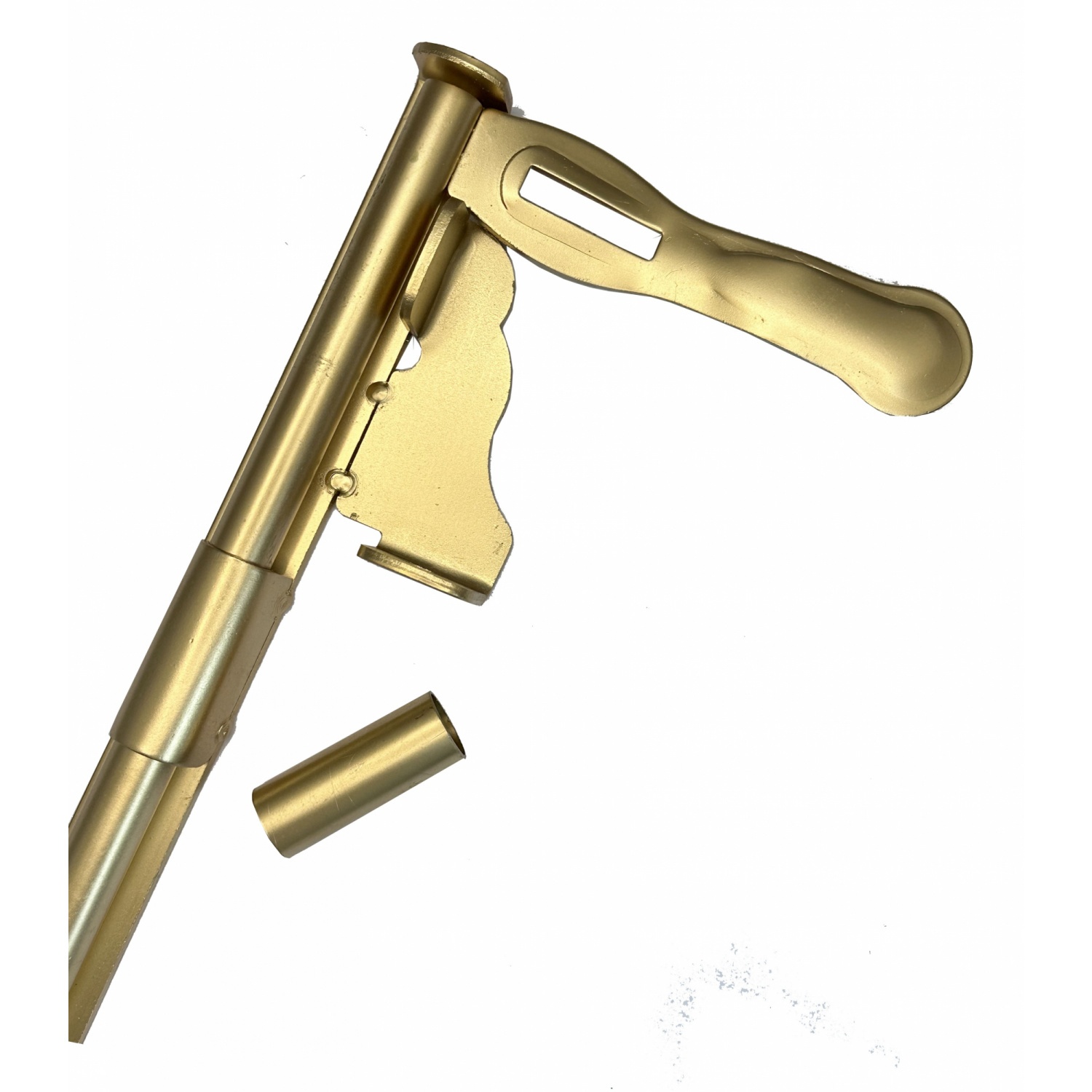 CH.SC กลอนขวางประตูเหล็ก ชุบรุ้ง ขนาด 17 นิ้ว (ล็อคขวา)