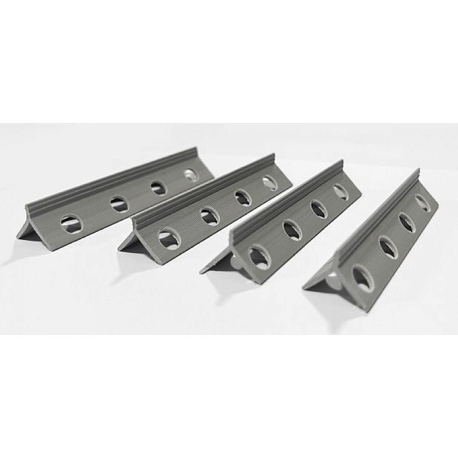 RIC เซี้ยมPVC ขนาด 6 มม. ยาว 2 เมตร สีเทา