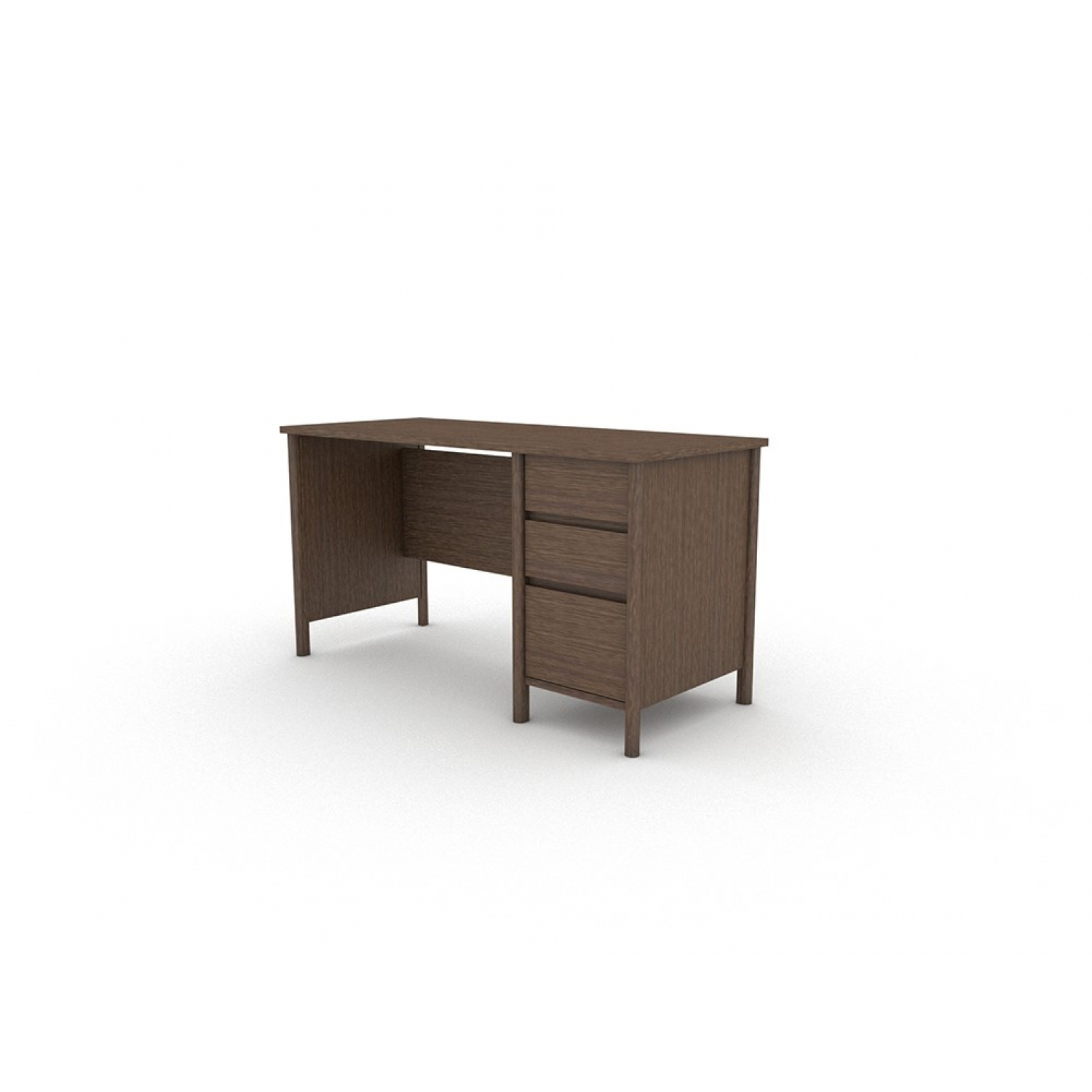 DELICATO โต๊ะทำงาน รุ่นบูมมี่ ขนาด 140x60x75ซม. สีอเมริกาโน่