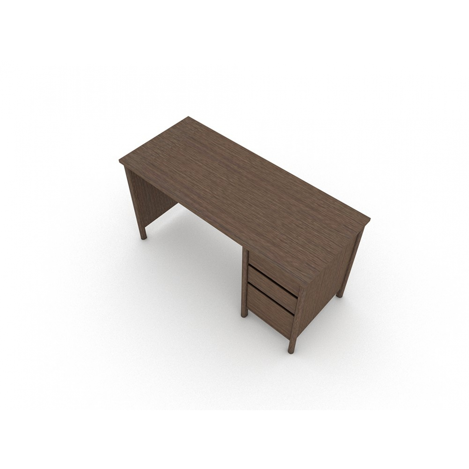 DELICATO โต๊ะทำงาน รุ่นบูมมี่ ขนาด 140x60x75ซม. สีอเมริกาโน่