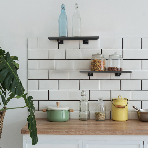 DELICATO แผ่นชั้นไม้ รุ่นอแมนด้า ขนาด  29X60X1.6 ซม. สีเวงเก้