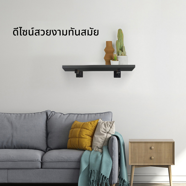 DELICATO แผ่นชั้นไม้ รุ่นอแมนด้า ขนาด  29X60X1.6 ซม. สีเวงเก้