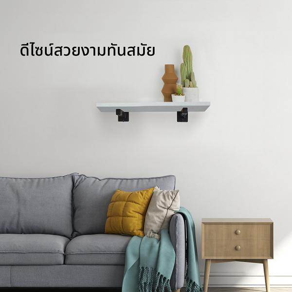 DELICATO แผ่นชั้นไม้ รุ่นอแมนด้า ขนาด 20X60X1.6 ซม. สีไวท์โอ๊ค
