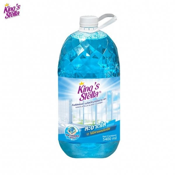 KINGS STELLA น้ำยาเช็ดกระจก  กลาส คลีนเนอร์ ขนาด 5400  มล.