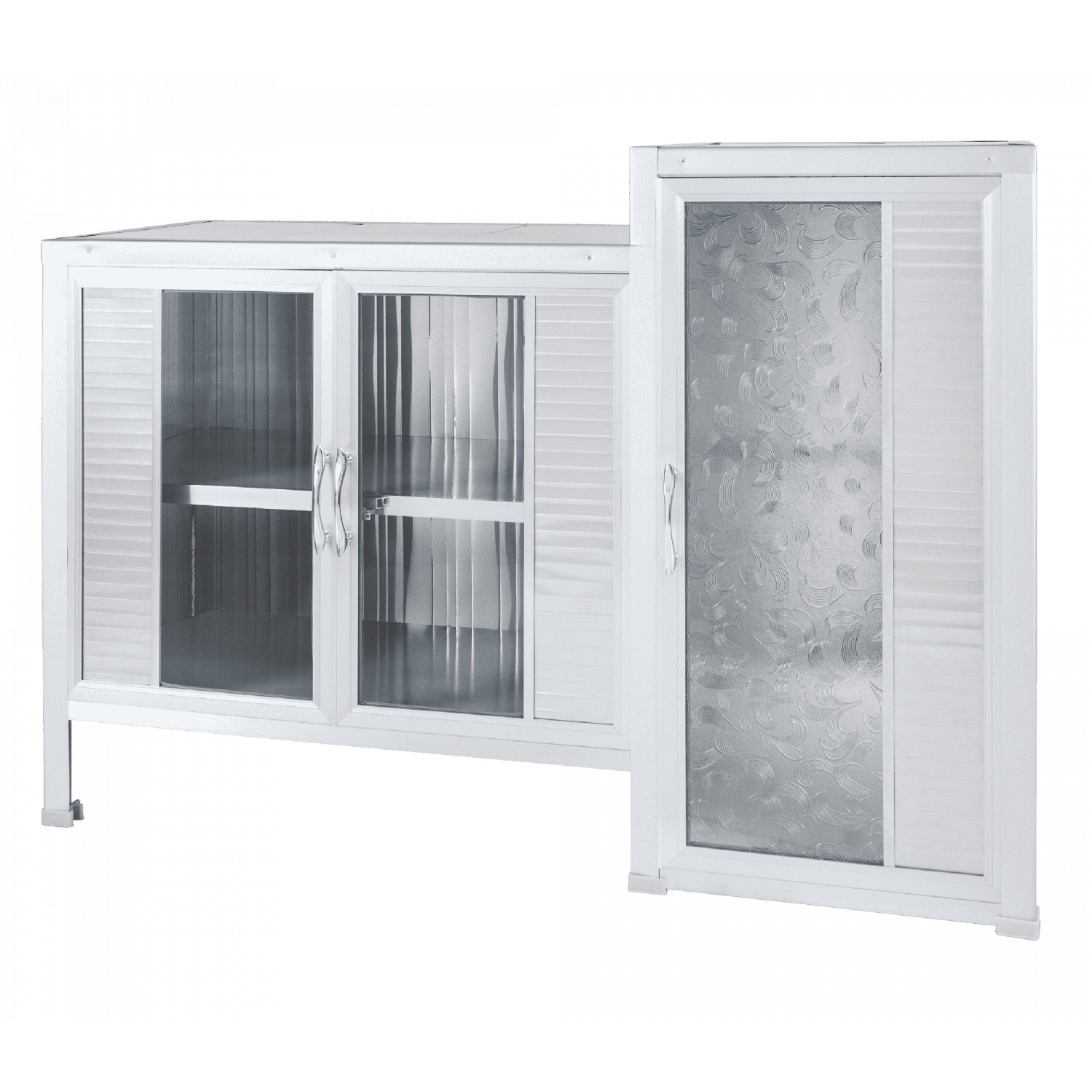 CLOSE โต๊ะวางเตาแก็ส SENSE-Z120 ขนาด 120x50x91 ซม. สีเงิน