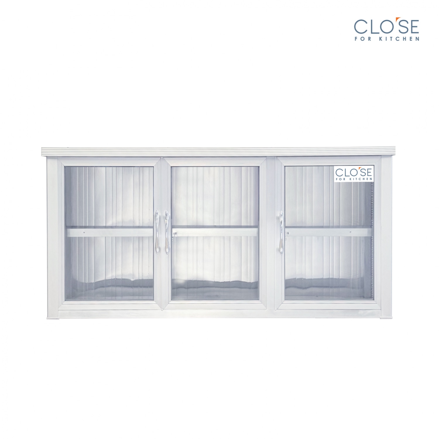 CLOSE ตู้แขวนอเนกประสงค์ sense ขนาด 120 x 32 x 61 ซม. สีเงิน