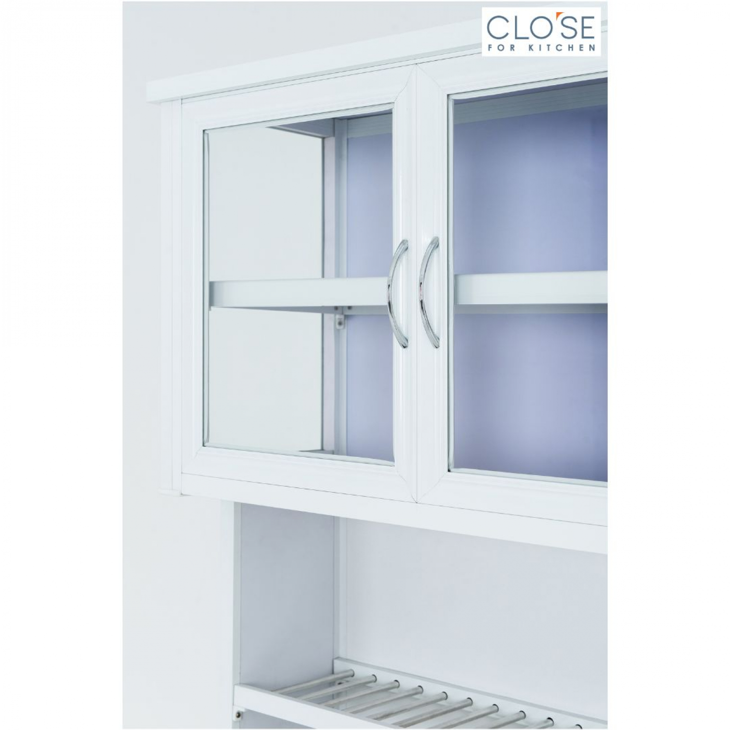 CLOSE ชุดครัวท๊อปอ่างซิงค์ หินแกรนิต รุ่น Glory-NT126 ขนาด 120.5 x 53 x 190 ซม. สีขาว